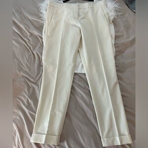 Maje cream color trousers. Size 40